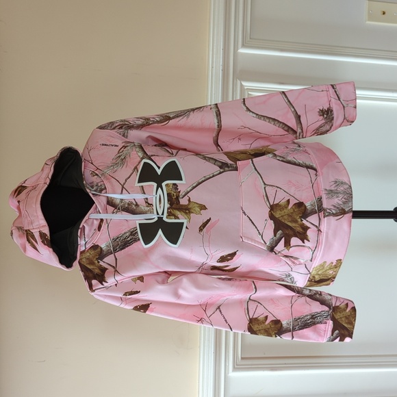 Realtree Women's Camo Performance Pullover Fleece Hoodie Sz Small - Picture 9 of 13